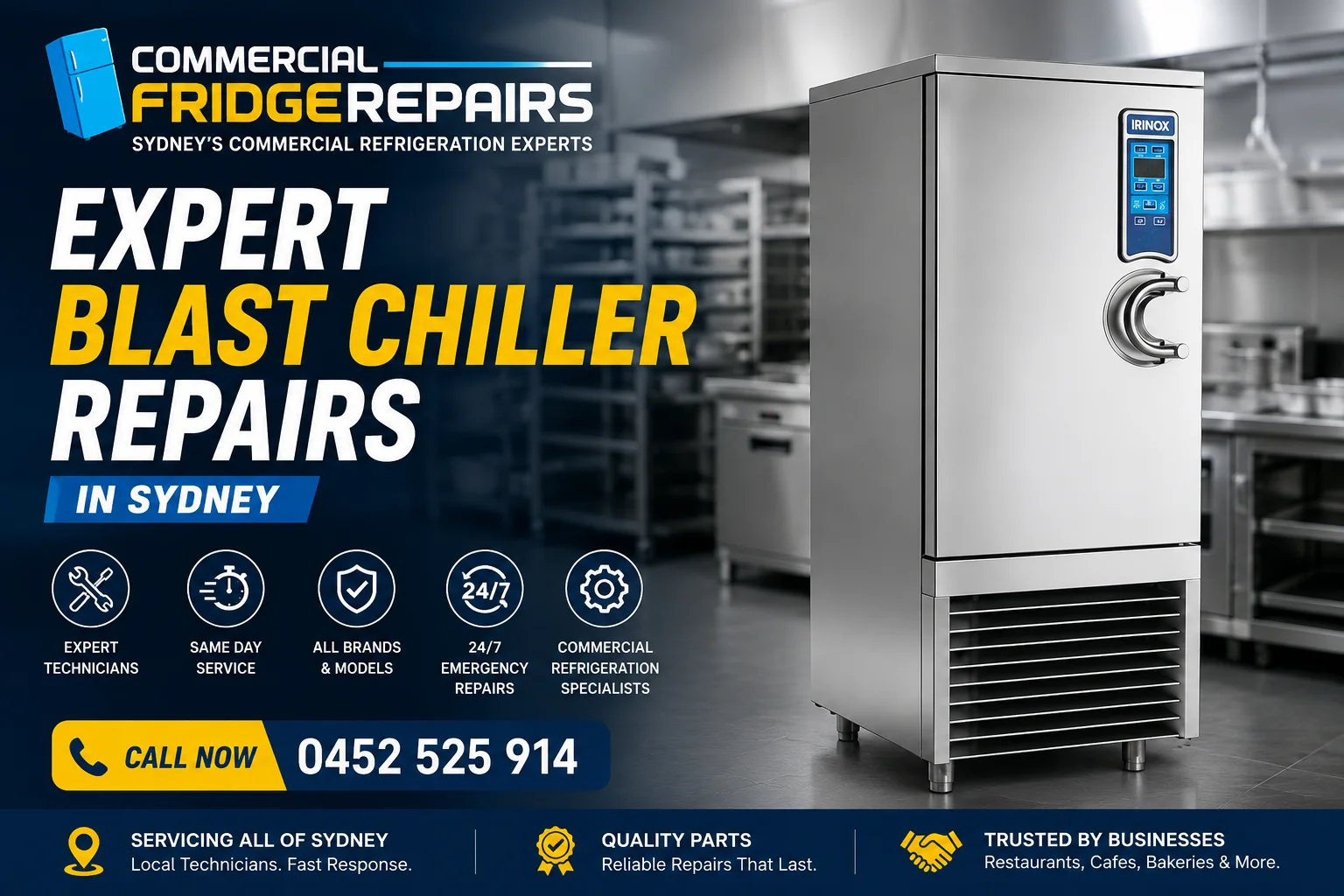 Blast Chiller Repairs Sydney NSW