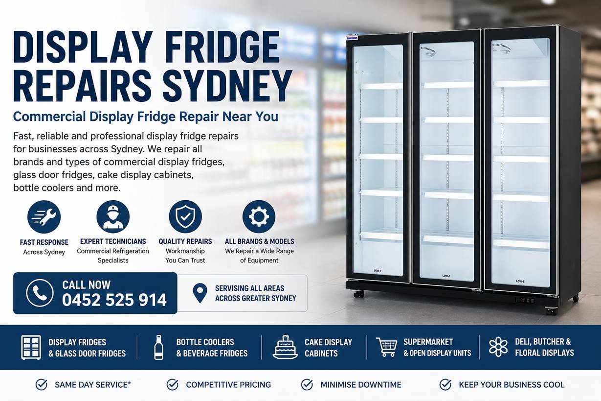Commercial Display Fridge Repair Service in Sydney